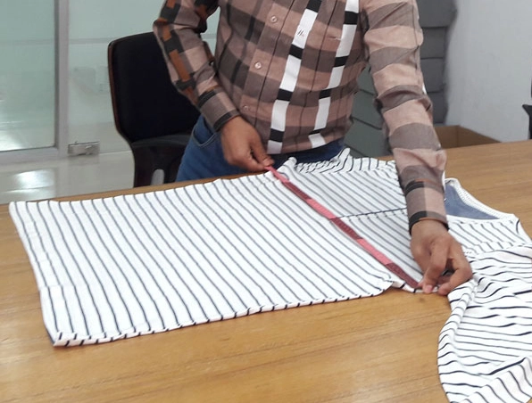 Garment quality inspection in Bangladesh clothing factory Terry Tex Ltd